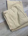 J. Crew 100% Cotton Tan Wide Leg Trouser Pant