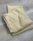 J. Crew 100% Cotton Tan Wide Leg Trouser Pant