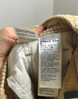 Levi's Premium 100% Cotton Ribcage Straight Leg Corduroy Tan