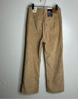 Levi's Premium 100% Cotton Ribcage Straight Leg Corduroy Tan