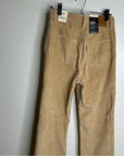Levi's Premium 100% Cotton Ribcage Straight Leg Corduroy Tan