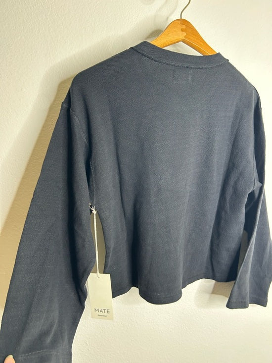 MATE The Label 100% Organic Cotton Lightweight Terry Oversized Sweatshirt