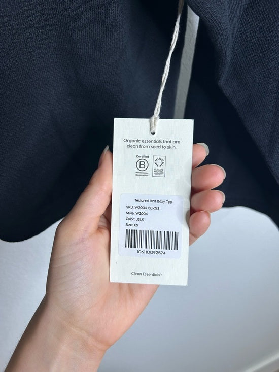 MATE The Label 100% Organic Cotton Lightweight Terry Oversized Sweatshirt