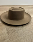 Gigi Pip 100% Australian Wool Brown Wide Brim Hat