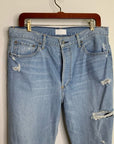 Boyish 100% Cotton The Billy Distressed Tapered Jean