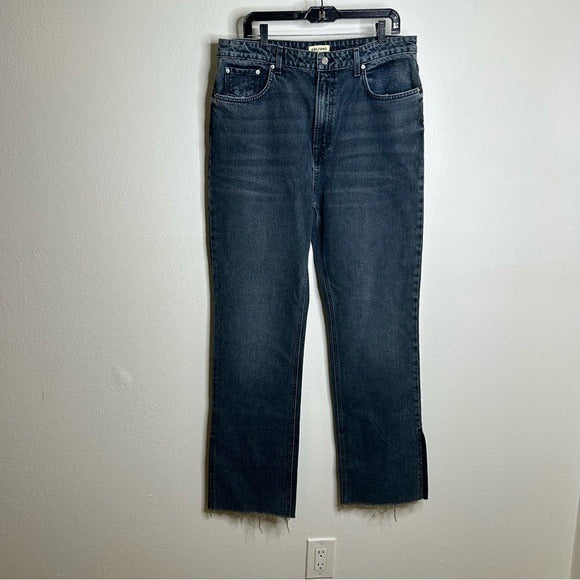 GRLFRND GRLFRND 100% Cotton Harlow High Rise Bootcut Jean - Cotton, Denim