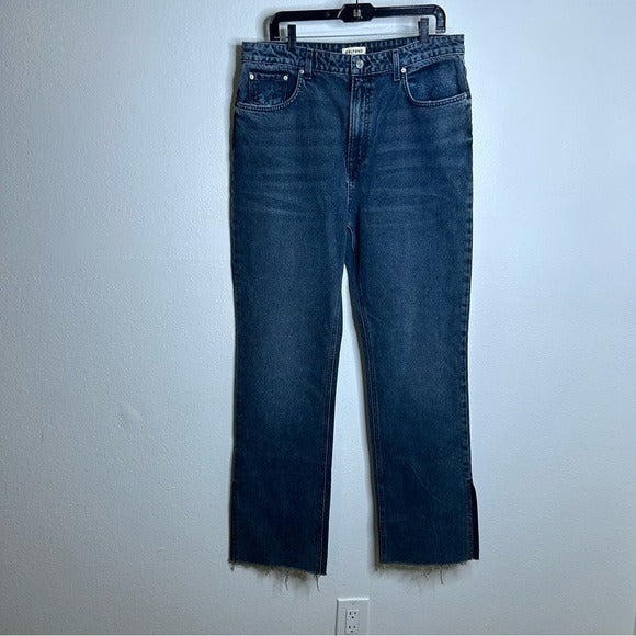 GRLFRND GRLFRND 100% Cotton Harlow High Rise Bootcut Jean - Cotton, Denim