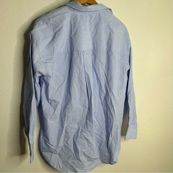 J. Crew 100% Cotton Etienne Oversized Shirt