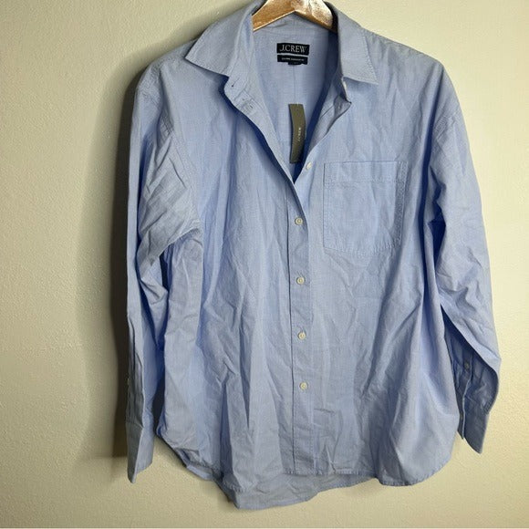 J. Crew 100% Cotton Etienne Oversized Shirt