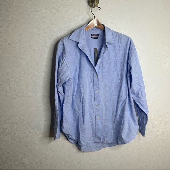J. Crew J. Crew 100% Cotton Etienne Oversized Shirt - Cotton