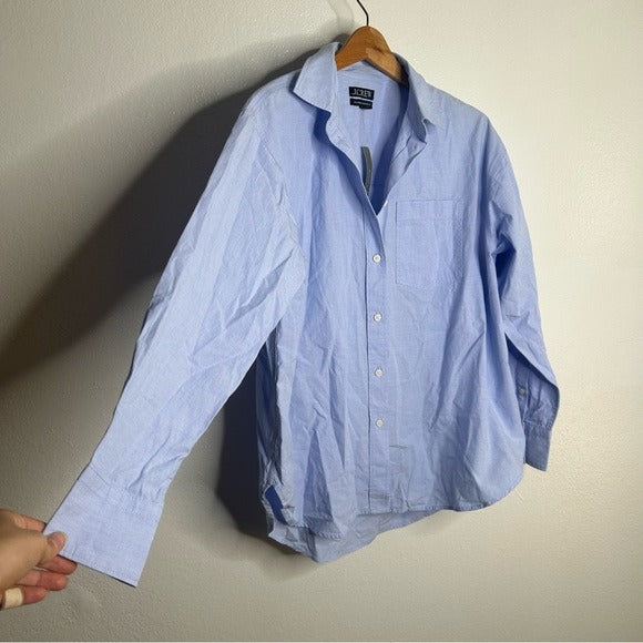 J. Crew J. Crew 100% Cotton Etienne Oversized Shirt - Cotton