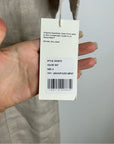 MATE The Label 100% Organic Linen Utility Style Short Sleeve Jumpsuit