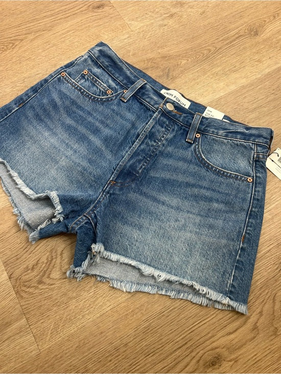 Aritzia Denim Forum 100% Cotton Denim The Ex - Boyfriend High Rise Short