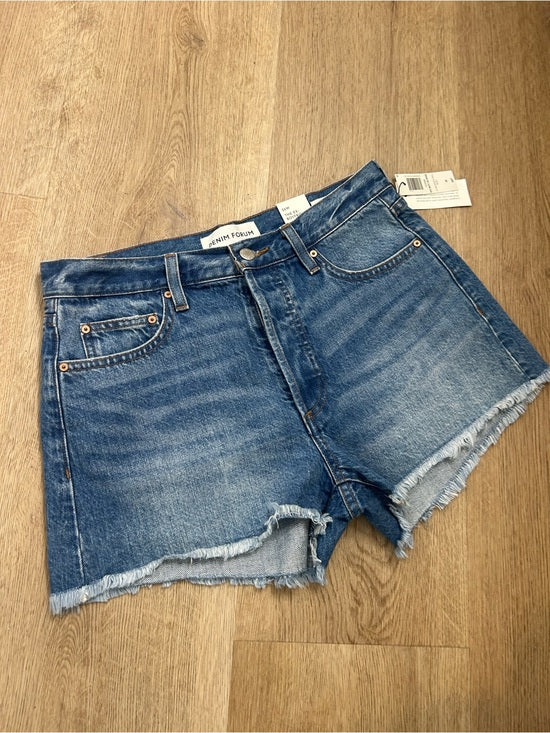 Aritzia Denim Forum 100% Cotton Denim The Ex - Boyfriend High Rise Short