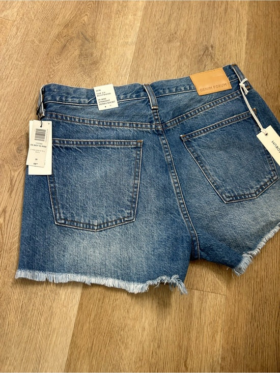 Aritzia Denim Forum 100% Cotton Denim The Ex - Boyfriend High Rise Short
