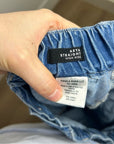 Veronica Beard 100% Cotton Arya Straight High Rise Pull Jean