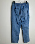 Veronica Beard 100% Cotton Arya Straight High Rise Pull Jean