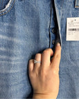 Levi’s Premium 100% Cotton 501 Distressed Straight Leg