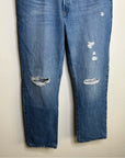 Levi’s Premium 100% Cotton 501 Distressed Straight Leg