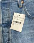 Levi’s Premium 100% Cotton 501 Distressed Straight Leg