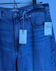 Good American 100% Cotton Good Standard Baggy Straight Leg Slouchy Jean