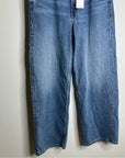 Good American 100% Cotton Good Standard Baggy Straight Leg Slouchy Jean