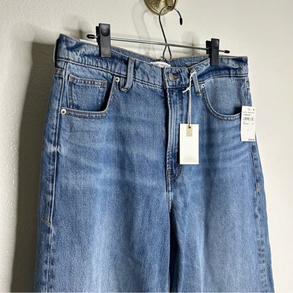 Good American 100% Cotton Good Standard Baggy Straight Leg Slouchy Jean