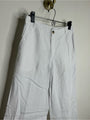 Madewell 100% Linen The Zoey Relaxed Wide Leg Pant in White