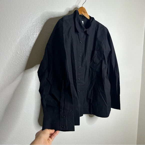 MATE The Label 100% Organic Cotton Poplin Button Down Shirt