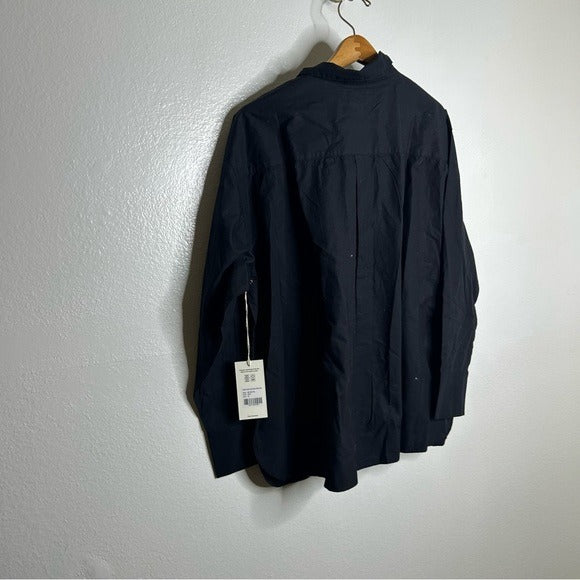 MATE The Label 100% Organic Cotton Poplin Button Down Shirt
