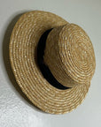 Lack of Color 100% Straw Hat Black Ribbon