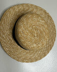 Lack of Color 100% Straw Hat Black Ribbon