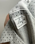 Frank & Eileen 100% Cotton Barry Polka Dot Gray Button Down