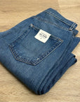 Outerknown 100% Organic Cotton The Brook Wide Leg Sea Jean