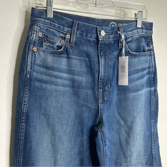 Outerknown 100% Organic Cotton The Brook Wide Leg Sea Jean