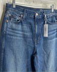Outerknown 100% Organic Cotton The Brook Wide Leg Sea Jean