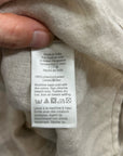 J. Crew x Baird McNutt 100% Linen Tan Oatmeal Slim Fit Long Sleeve Button Down