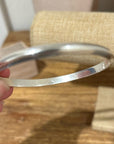 925 Sterling Silver Hinged Bangle Bracelet