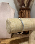 925 Sterling Silver Hinged Bangle Bracelet