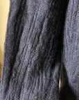 Zadig & Voltaire 100% Cashmere Lili Destroy Cable Knit Pullover Sweater