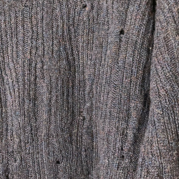 Zadig &amp;amp; Voltaire Zadig &amp;amp; Voltaire 100% Cashmere Lili Destroy Cable Knit Pullover Sweater - Cashmere