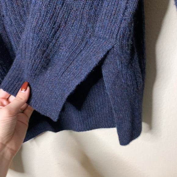 Zadig &amp;amp; Voltaire Zadig &amp;amp; Voltaire 100% Cashmere Lili Destroy Cable Knit Pullover Sweater - Cashmere