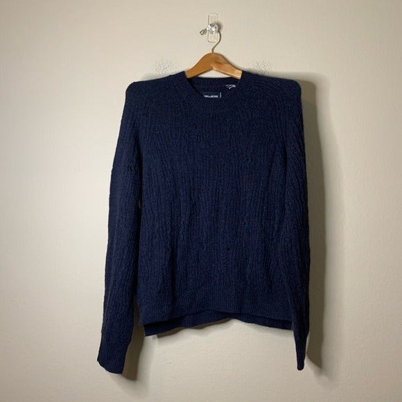Zadig &amp;amp; Voltaire Zadig &amp;amp; Voltaire 100% Cashmere Lili Destroy Cable Knit Pullover Sweater - Cashmere