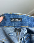 J. Crew 100% Regnerative Cotton Barrel Leg Jean in Elaine Wash