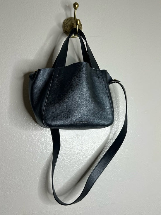 Minor History 100% Cow Leather Pebbled Leather Little Times Tote Bag Crossbody