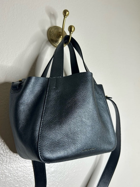 Minor History 100% Cow Leather Pebbled Leather Little Times Tote Bag Crossbody