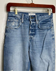 NWT Frame Denim 100% Cotton Le Original Straight Leg Distressed Jean