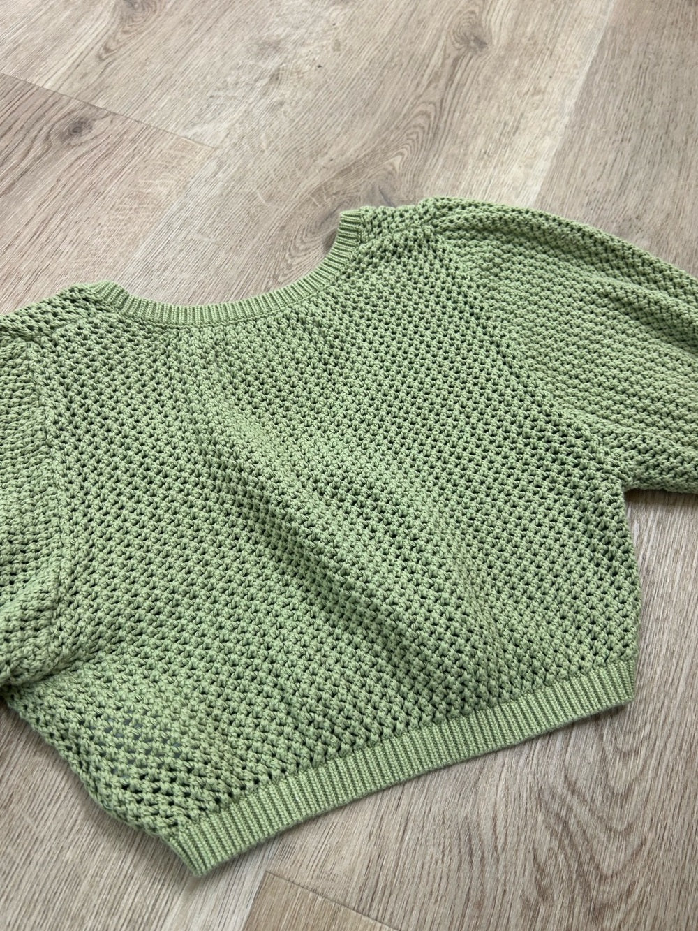 Good Alma 100% Cotton Knit Short Sleeve Button Down Cardigan Sweater Top