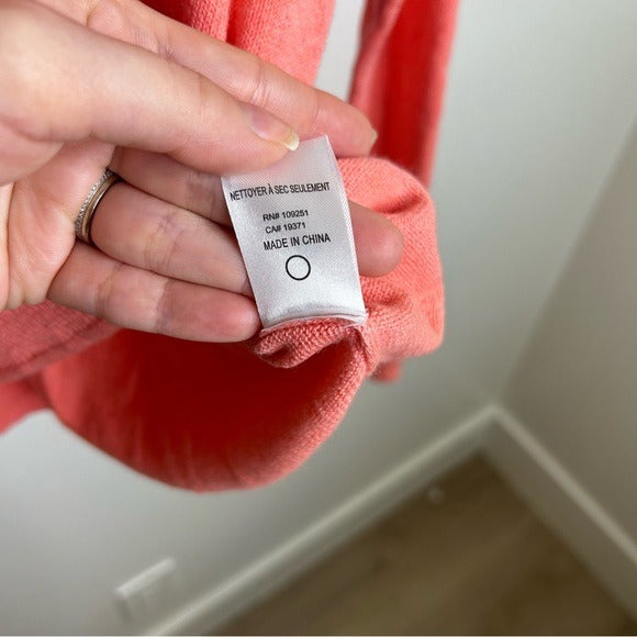 Trovata Cashmere Cotton 'Bermuda' Pullover Knit Sweater