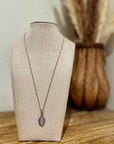 Genuine Moonstone Pendant 925 Sterling Silver Neckalce